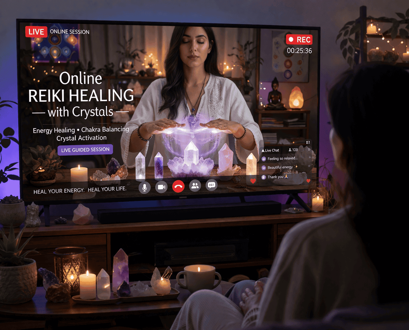 Reiki with Crystals - Bali Bliss